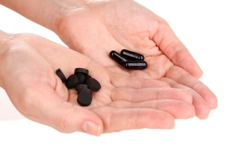 Активни угаљ за губитак тежине у таблетама и капсулама