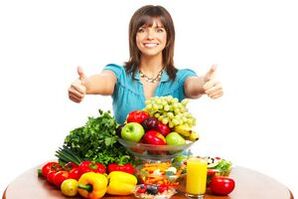 воће и поврће за правилну исхрану и губитак тежине